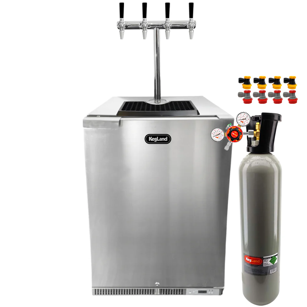 Super Slim T-Bar Kegerator Homebrew Bar Kit - Image 2