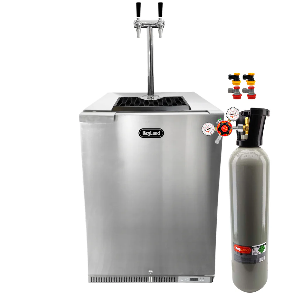 Super Slim T-Bar Kegerator Homebrew Bar Kit - Image 28