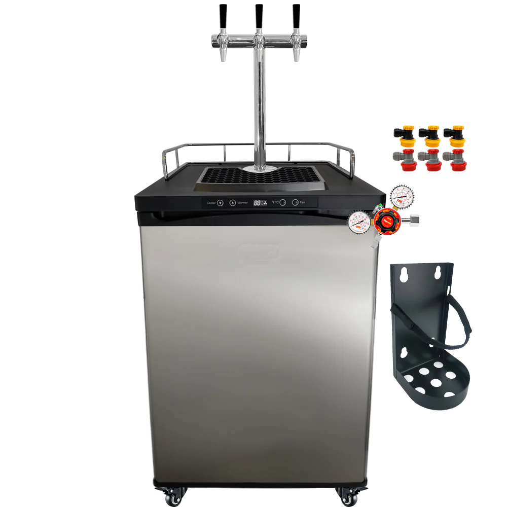 Super Slim T-Bar Kegerator Homebrew Bar Kit - Image 9