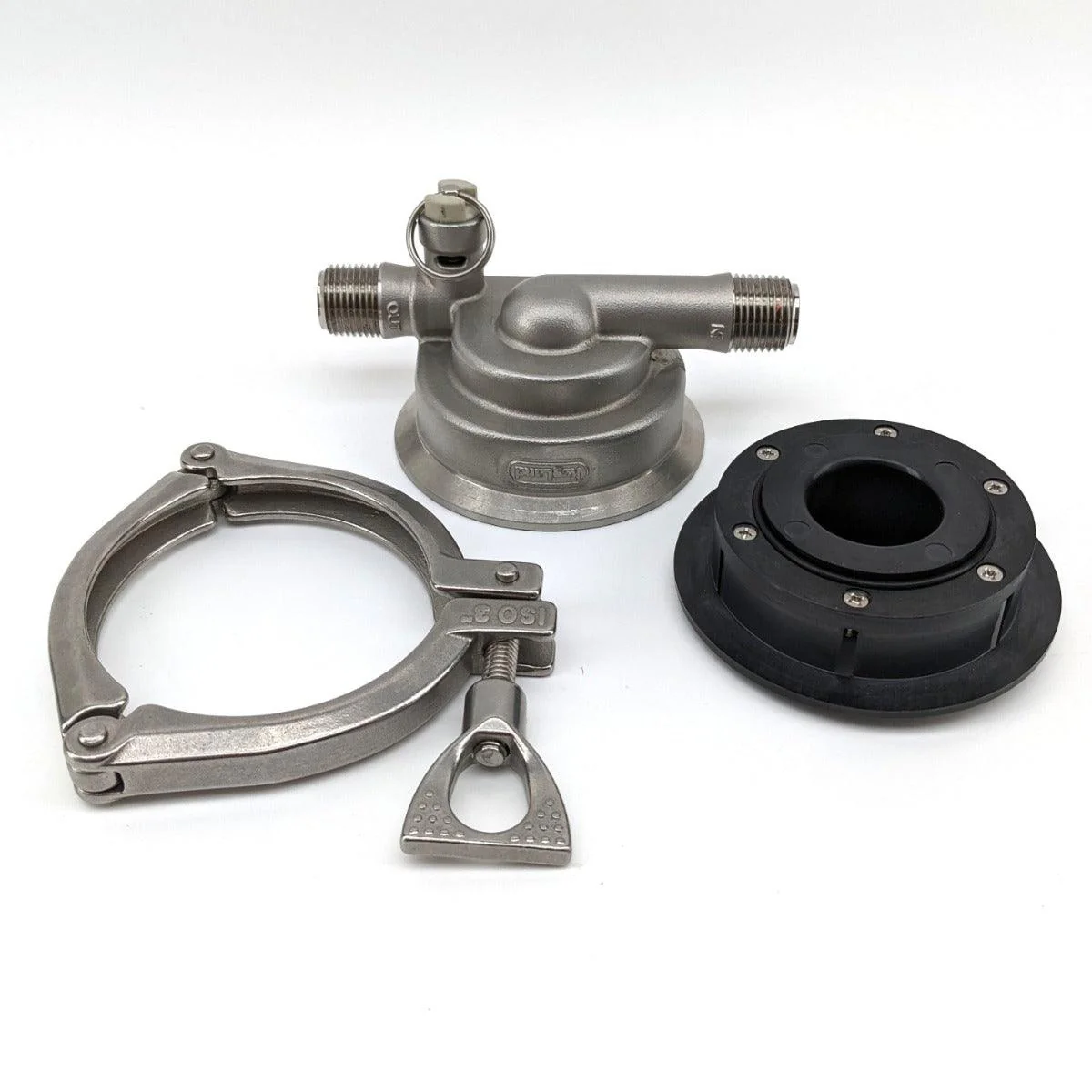 TC Breakdown - 3 Inch TC-1/2 BSP - Conversion Kit for 25w Pump (included SS Pump Head, Impeller Housing and Screw set) (motor not included) - Image 2