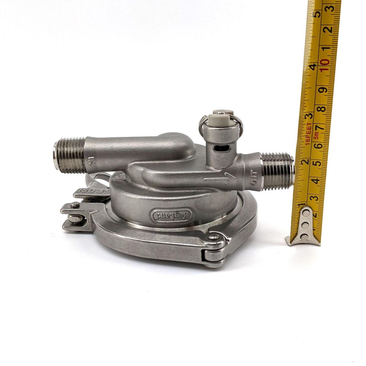 TC Breakdown - 3 Inch TC-1/2 BSP - Conversion Kit for 25w Pump (included SS Pump Head, Impeller Housing and Screw set) (motor not included) - Image 9