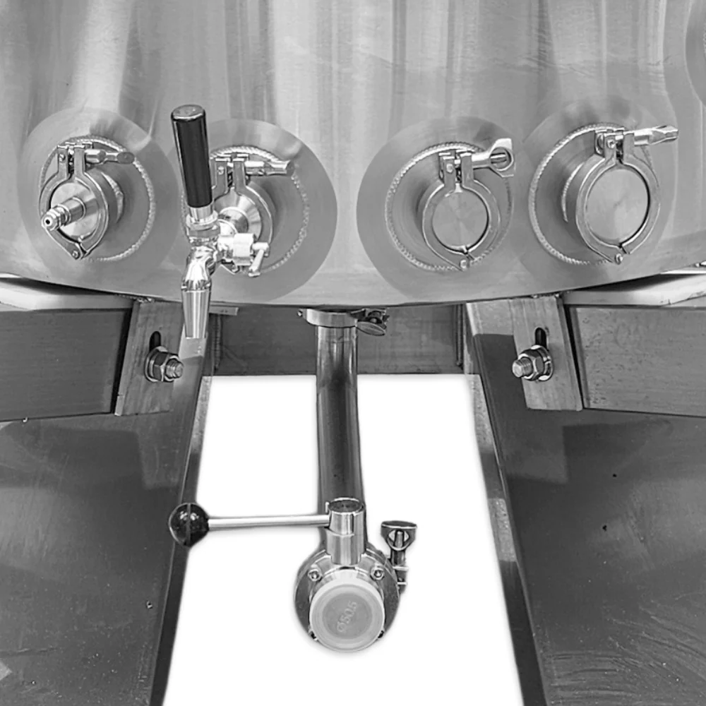 TeleTank 250L - Jacketed Pressurisable Fermenter/Uni-Tank (150degree) - Image 4