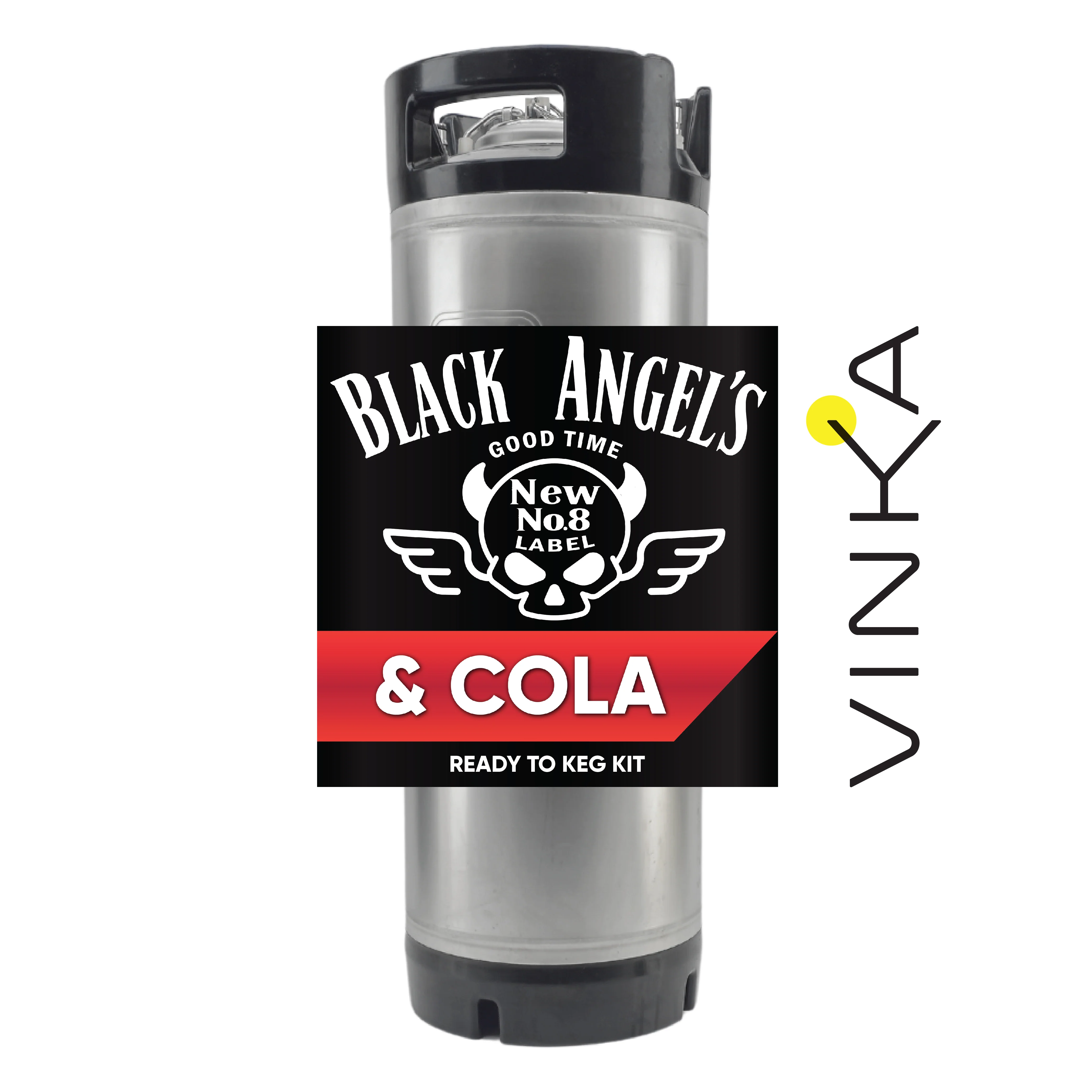 Black Angel's Tennessee Bourbon and Cola Ready to Keg Kit - Image 3