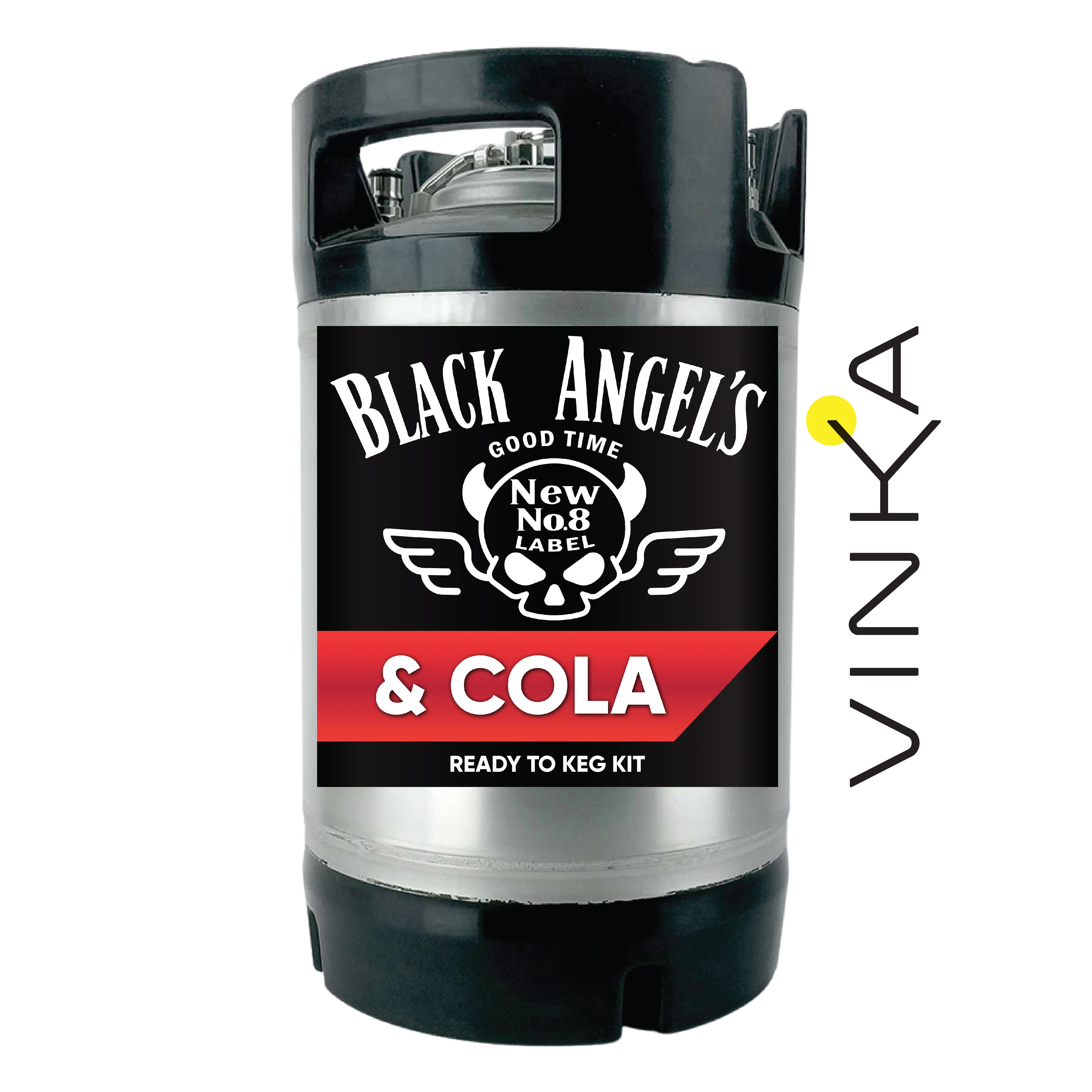 Black Angel's Tennessee Bourbon and Cola Ready to Keg Kit - Image 4