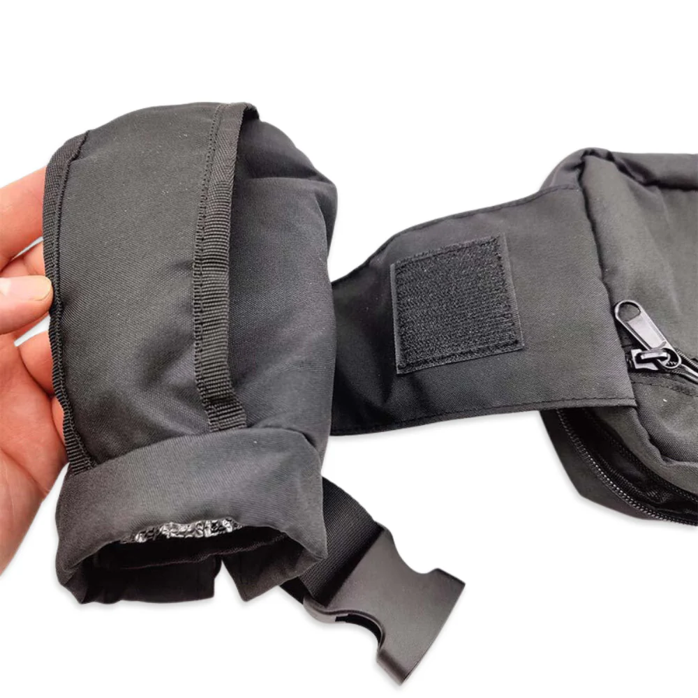 Thirst Aid Action Satchel  - Bum Bag for Beer - Incl. 2 x Cannular Coozies - Image 3