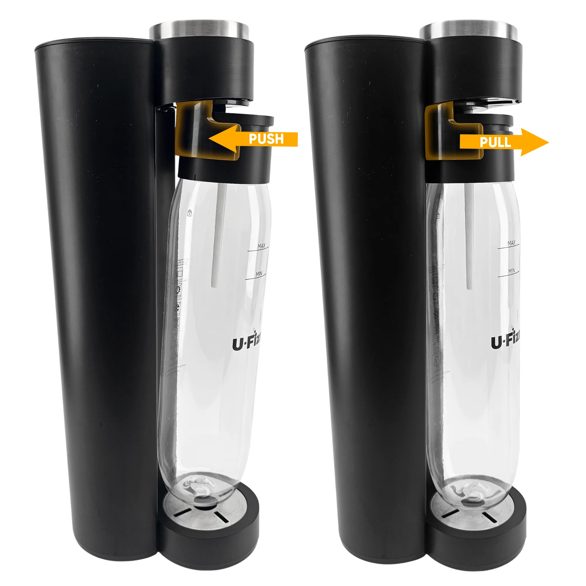 U-Fizz - Carbonator & Drink Maker (includes 1L Bottle) - Image 4