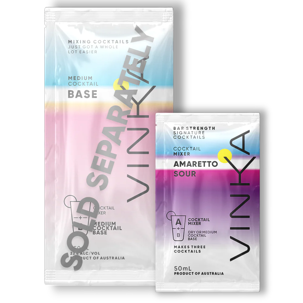 VINKA - Amaretto Sour Cocktail Mixer - 50ml - Image 2