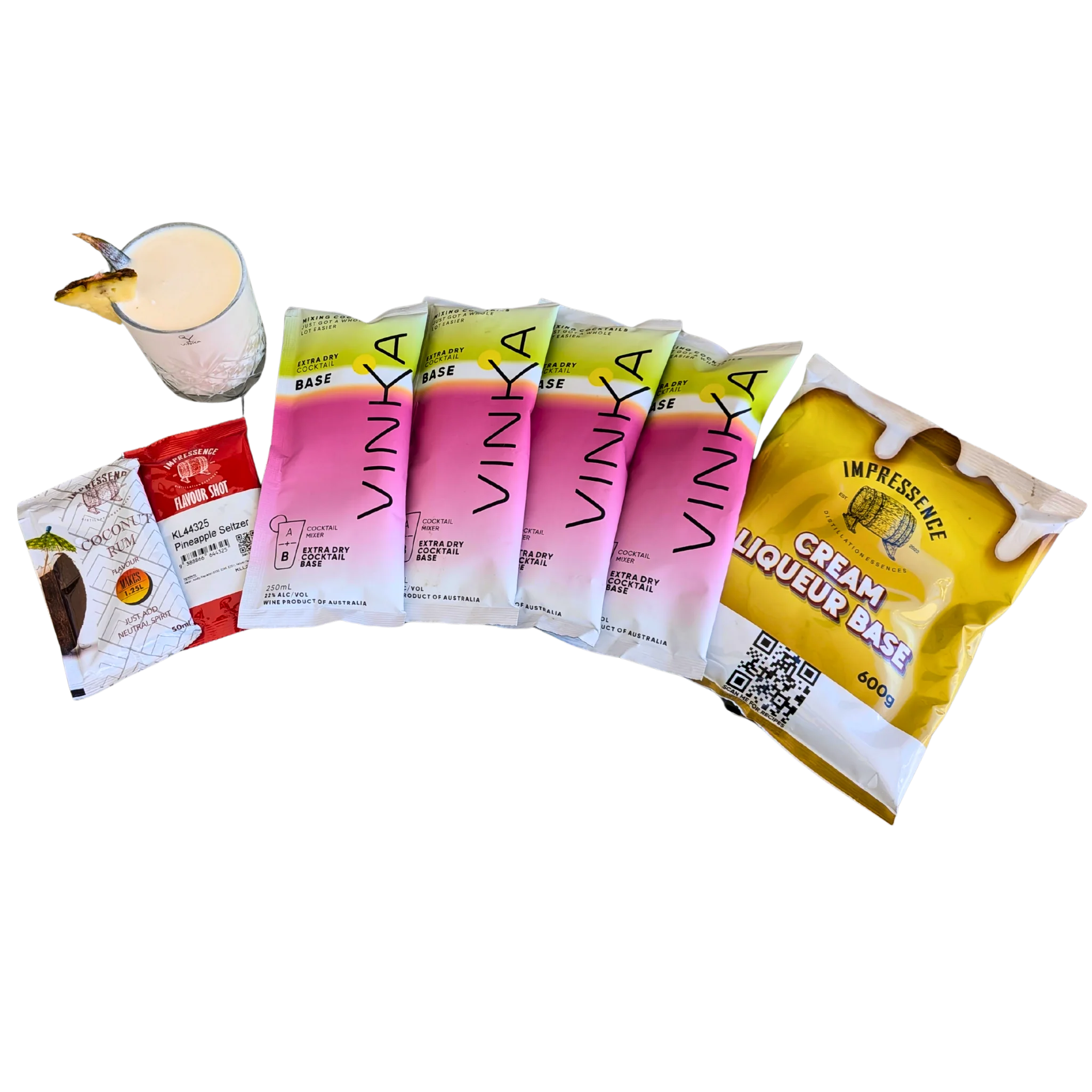 VINKA - Pina Colada Cocktail Kit - 2.5L - Image 2