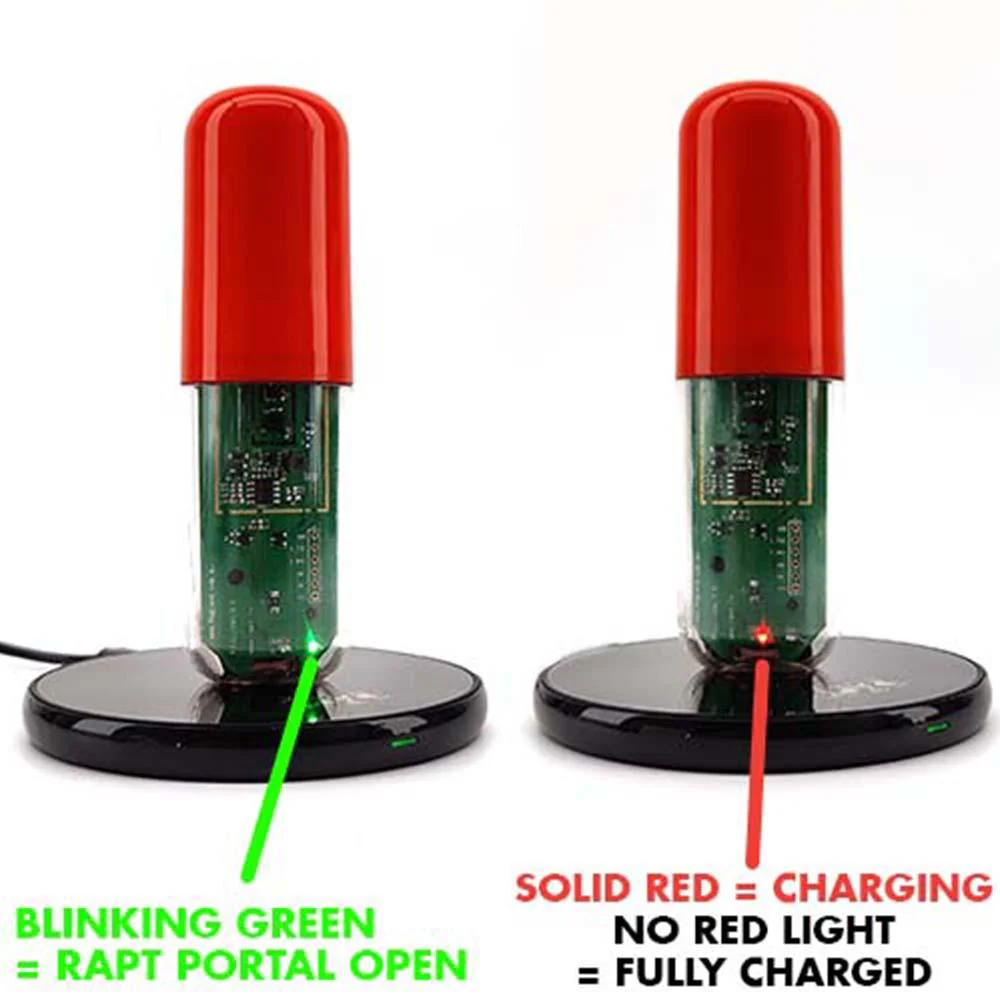 Complete Wireless Charging Kit for RAPT Pill Hydrometer (includes USB Cable+Charging Dock+Wireless Charge Coil+2 Weights) - Image 3